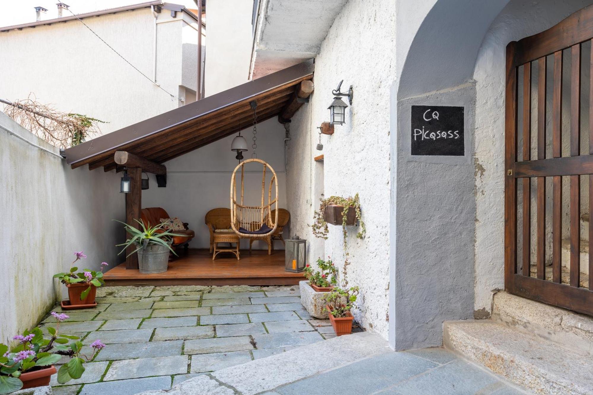 Ferienwohnung Da Tinti Madonna Del Sasso Exterior foto